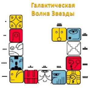 20 галактисческие волны Звезды